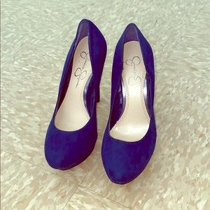 Navy blue heels